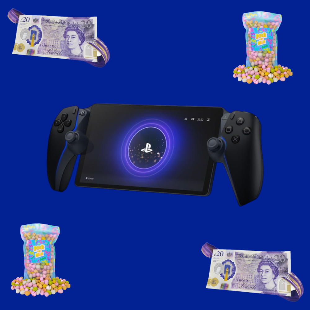 Playstation portal or £150 cash and 8 instant wins